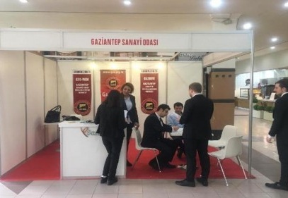 300 firmanın katıldığı fuarda Gaziantep’ten 53 firma yer aldı