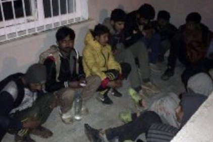 19 göçmen yakalandı