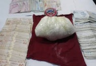 502 gram metamfetamin ele geçirildi