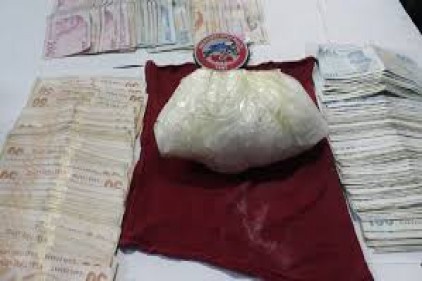 502 gram metamfetamin ele geçirildi