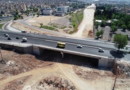 45 gün önce Grand Kavşağı’nda başlatılan çalışmalar tamamlandı