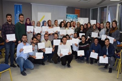 3 günlük eğitimin ardından 35 öğrenci sertifika aldı