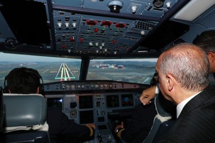 3. havalimanına ilk uçak Gaziantep’ten 