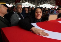 4. İdlib şehidi de son yolculuğuna uğurlandı 