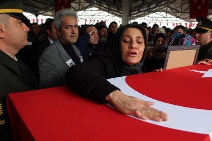 4. İdlib şehidi de son yolculuğuna uğurlandı 