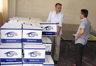 160 ihtiyaç sahibi aileye gıda paketi dağıtıldı