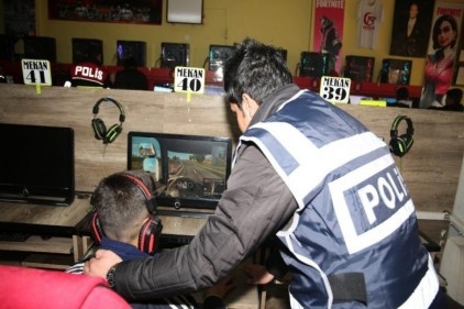 180 internet kafe ile 27 oyun salonu denetlendi