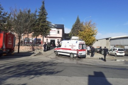 7 işçi, tüpten çıkan gazdan zehirlendi 