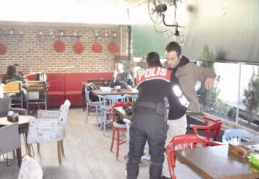 19 işyeri denetlendi, çok  sayıda kişi sorgulandı