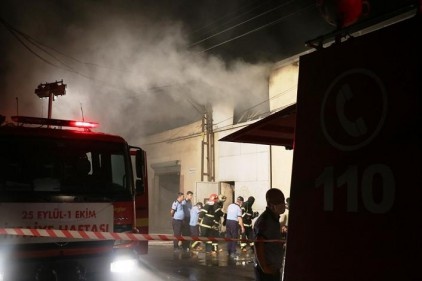 6 itfaiye eri dumandan etkilendi 