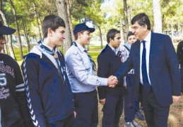 90 izci 3 gün boyunca, DülükKamp Merkezi’nde konakladı 