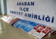 60 karton gümrük kaçağı sigara ele geçirildi