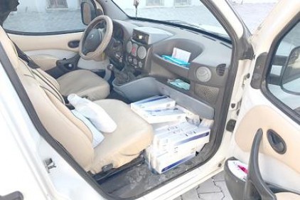 550 karton kaçaksigara yakalandı