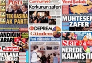 1 Kasım seçimleri manşetlere nasıl yansıdı?