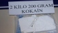 2 kilo 200 gram kokain ele geçirildi 