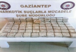 41 kilo 250 gram uyuşturucu ele geçirildi