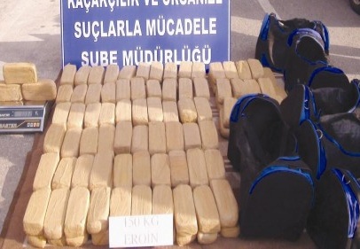 153 kilo eroin ele geçirildi