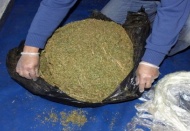 44 kilo esrar ele geçirildi
