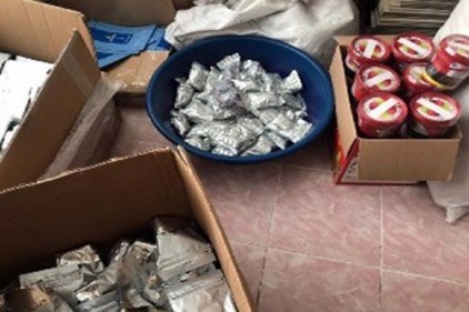 413 kilo kaçak nargile tütünü ele geçirildi