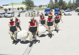 50 kilogram esrar ele geçirildi