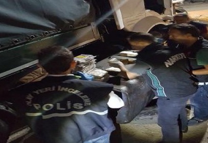 7 kilogram metamfetamin ele geçirildi