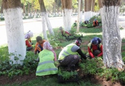 40 kırsal mahallenin mezarlıklarında temizlik çalışması yapılıyor