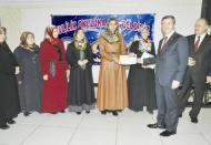 286 kişi sertifika aldı