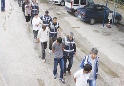 109 kişiden 72 kişi tutuklandı 