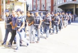 24 kişiden 18'i tutuklandı