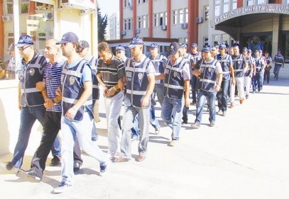24 kişiden 18'i tutuklandı
