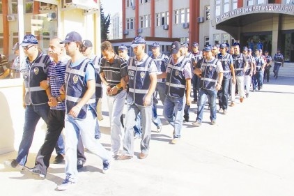 24 kişiden 18&#039;i tutuklandı