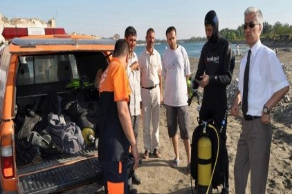 10 kişilik kurtarma ekibi gitti