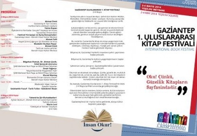1. Kitap Festivali’ne ünlü yazarlar katılacak