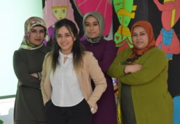 4 kız kardeşin dayanışması herkese örnek oldu