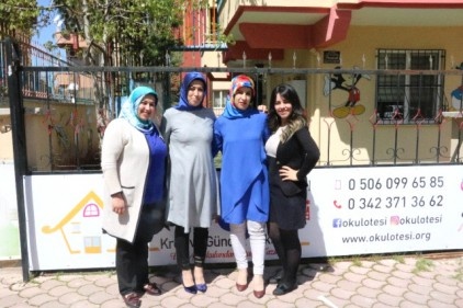3 kız kardeşin öğretmenlik hasreti mutlu sona erdi