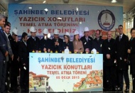 162 konut ve 15 işyeri için temeli atıldı