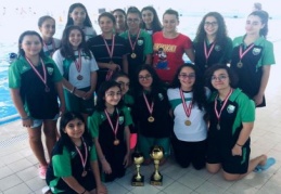 U-15 Bayan Sutopu Takımı C Grubu birincisi oldu