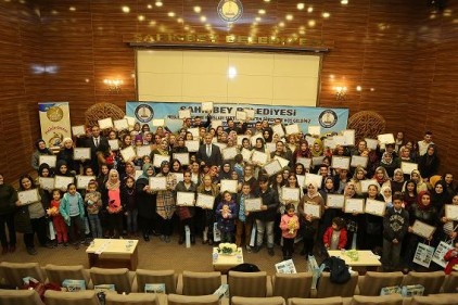 168 kursiyer daha sertifikalarını aldı 