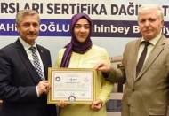 205 kursiyer meslek sahibi oldu