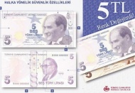 "5 lira"lar değişti