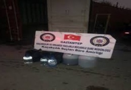 95 litre sahte alkol yakalandı