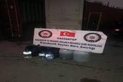 95 litre sahte alkol yakalandı