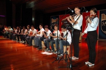 19 Mayıs&#8217;ı müzik şöleni ile kutladılar