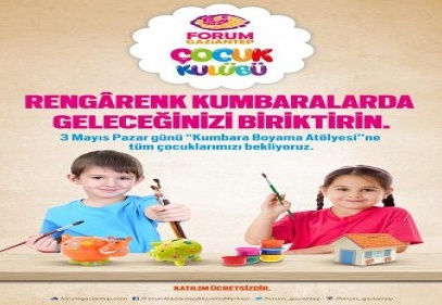 3 Mayıs’ta ‘Kumbara Boyama Atölyesi’ var