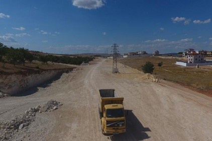 6 metre genişliğinde olan yol 40 metreye çıkıyor