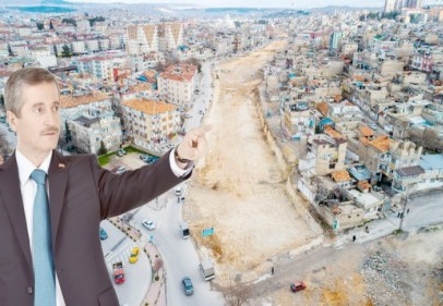 40 metre genişliğindeki alternatif yolda sona gelindi
