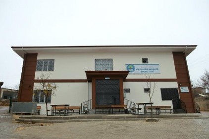 250 metrekare alan üzerine yapılan çok amaçlı sosyal tesis, hizmete hazır