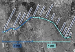 2 Metro güzergahı için çalışmalar hızlandırıldı