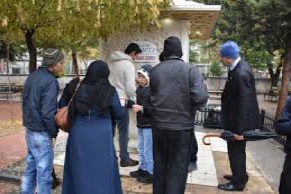 5 noktada 5 bin kişi sıcak çorba içiyor