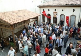 13 odalı konuk evi, törenle açıldı